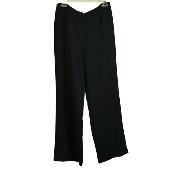 Donna Morgan Pants - Donna Morgan Black Lined Pants Size 10 Wide Leg Excellent Condition